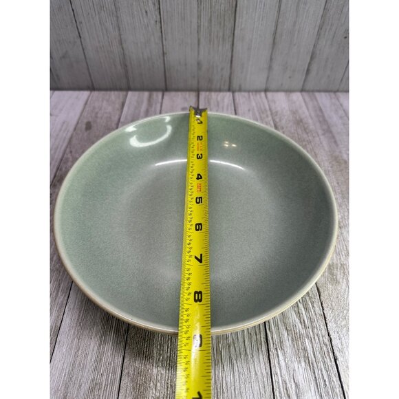 Vtg Denby Energy Celadon Cream England Dinner Bowl Stoneware 8.5" DIA Retired K - Picture 5 of 7